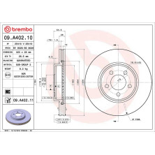 Brembo | Bremsscheibe | 09.A402.11