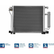 Nissens | Kondensator, Klimaanlage | 940555