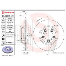 Brembo | Bremsscheibe | 09.C985.21