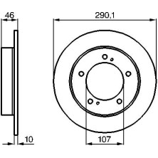 BOSCH | Bremsscheibe | 0 986 478 377