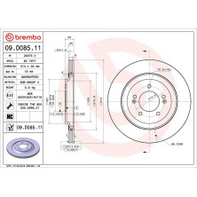 Brembo | Bremsscheibe | 09.D085.11