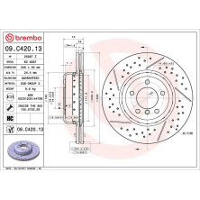 Brembo | Bremsscheibe | 09.C420.13