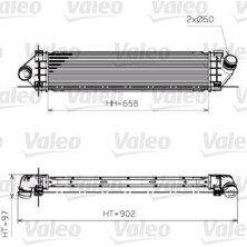 Valeo | Ladeluftkühler | 818246