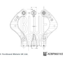 Blue Print | Lenker, Radaufhängung | ADBP860165
