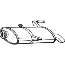 Bosal | Endschalldämpfer | 190-501