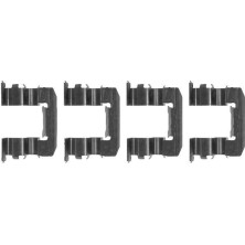 Hella | Zubehörsatz, Scheibenbremsbelag | 8DZ 355 204-021