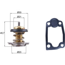 Mahle | Thermostat, Kühlmittel | TX 266 79D