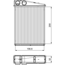 Valeo | Wärmetauscher, Innenraumheizung | 811542