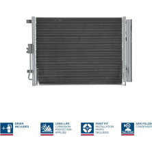 Nissens | Kondensator, Klimaanlage | 940267