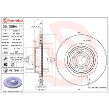 Brembo | Bremsscheibe | 09.D984.11