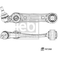 197268 Lenker, Radaufhängung