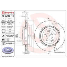 Brembo | Bremsscheibe | 09.D028.11