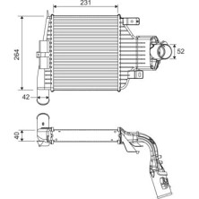 Valeo | Ladeluftkühler | 818395