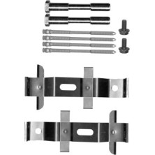 Hella | Zubehörsatz, Scheibenbremsbelag | 8DZ 355 205-511