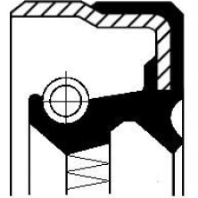 Corteco | Wellendichtring, Differential | 01029144B