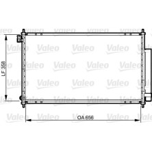 Valeo | Kondensator, Klimaanlage | 814159
