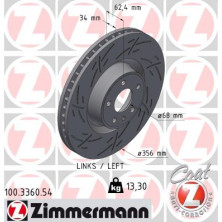 Zimmermann | Bremsscheibe | 100.3360.54