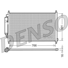 Denso | Kondensator, Klimaanlage | DCN40005