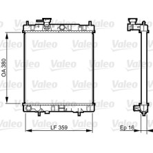 Valeo | Kühler, Motorkühlung | 731287