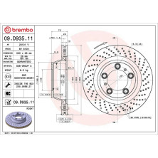 Brembo | Bremsscheibe | 09.D935.11