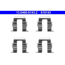 ATE | Zubehörsatz, Scheibenbremsbelag | 13.0460-0143.2