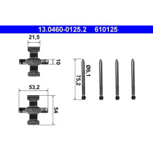 13.0460-0125.2 Zubehörsatz, Scheibenbremsbelag
