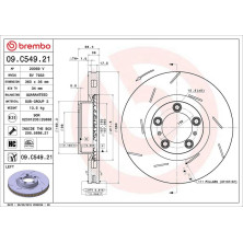 Brembo | Bremsscheibe | 09.C549.21