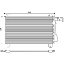 Valeo | Kondensator, Klimaanlage | 816891