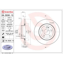 Brembo | Bremsscheibe | 08.D530.13