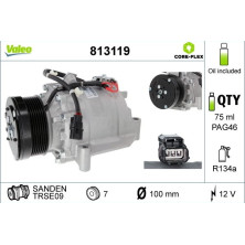 Valeo | Kompressor, Klimaanlage | 813119