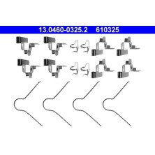 ATE | Zubehörsatz, Scheibenbremsbelag | 13.0460-0325.2