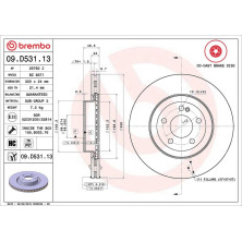 Brembo | Bremsscheibe | 09.D531.13