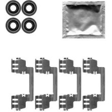 Hella | Zubehörsatz, Scheibenbremsbelag | 8DZ 355 204-761