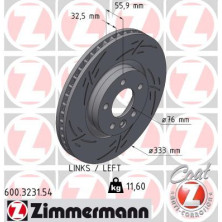 Zimmermann Bremsscheibe BLACK Z 600.3231.54