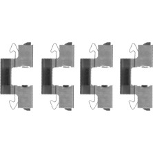 BOSCH Zubehörsatz, Scheibenbremsbelag 1 987 474 705