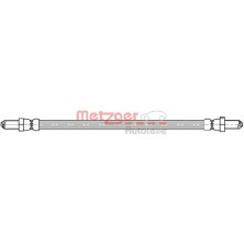 Metzger | Bremsschlauch | 4112534