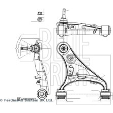 Blue Print | Lenker, Radaufhängung | ADBP860192