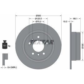 Bremsscheibe 92042600 Bremsscheibe 92042600