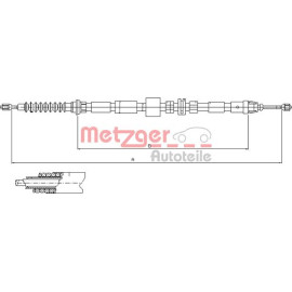 Seilzug, Feststellbremse 11.5512 Seilzug, Feststellbremse 11.5512