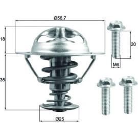 Thermostat, Kühlmittel TX 202 90D