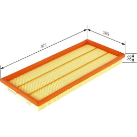 BOSCH F 026 400 326 Luftfilter BOSCH F 026 400 326 Luftfilter