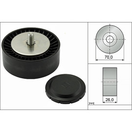 Umlenk-/Führungsrolle, Keilrippenriemen 532 0553 10 Umlenk-/Führungsrolle, Keilrippenriemen 532 0553 10