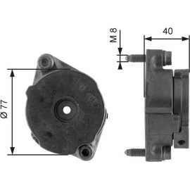 Spannrolle, Keilrippenriemen T38345 Spannrolle, Keilrippenriemen T38345