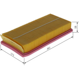 Luftfilter F 026 400 739 Luftfilter F 026 400 739