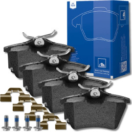 ATE 13.0460-2894.2 Bremsbeläge exkl. Verschleißwarnkontakt, mit Bremssattelschrauben, mit Zubehör ATE 13.0460-2894.2 Bremsbeläge exkl. Verschleißwarnkontakt, mit Bremssattelschrauben, mit Zubehör