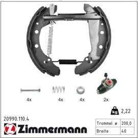 Zimmermann 20990.110.4 Bremsbackensatz KIT Z