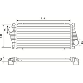 Ladeluftkühler 822937