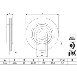 Bremsscheibe 0 986 479 J99