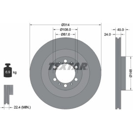Bremsscheibe 92144803