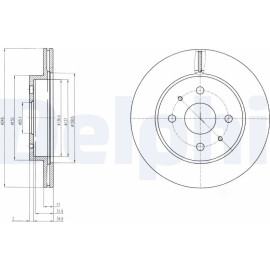 Bremsscheibe BG4128 Bremsscheibe BG4128